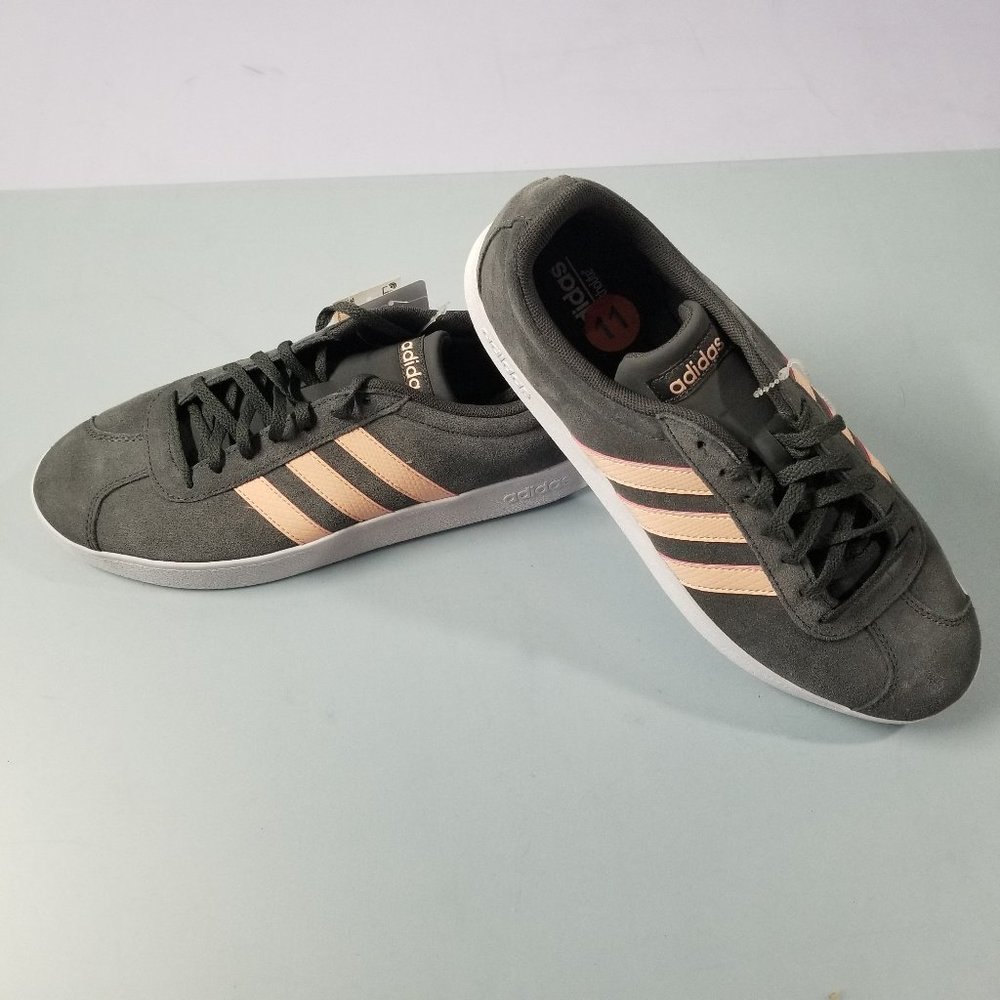 Adidas Women's Vl Court 2.0 Sneaker Size 11 New